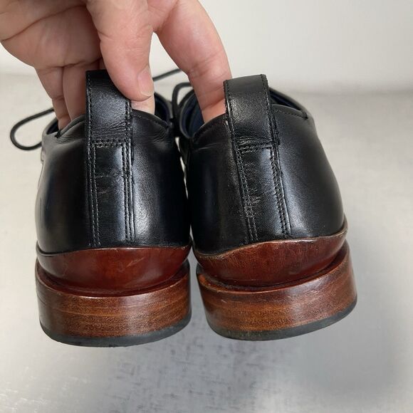 Cole Haan Men\'s 8.5 M Black Leather Washington Grand 2.0 Oxford Shoes C28182 main image 5